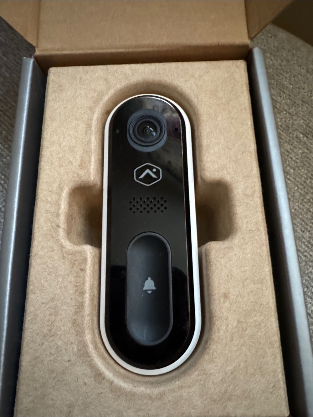 Video Doorbell with Camera - Black & White